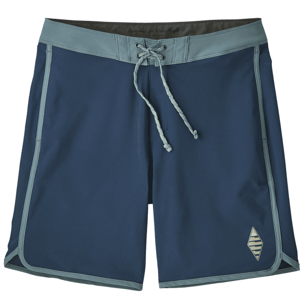 Pantaloni scurți Patagonia Hydropeak Side Shore Boardshorts - 18 in. Men Blue Sage