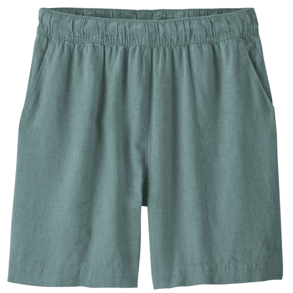 Pantaloni scurți Patagonia Garden Island Long Shorts - 6 in. Women Whole Weave: Blue Sage