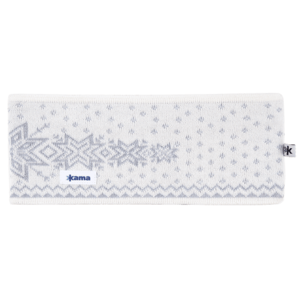 Bandă pentru cap Kama Knitted headband C41 off white 101