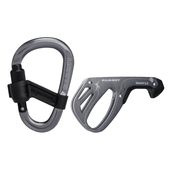 Set de fixare Mammut Smart 2.0 Belay Package grey 0139