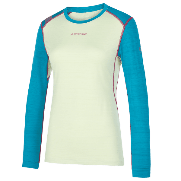 Tricou cu mânecă lungă La Sportiva TOUR LONG SLEEVE Women Celadon/Crystal