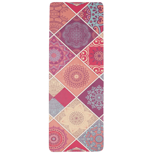 Karimatka Yate Yoga Mat, vzor A růžová