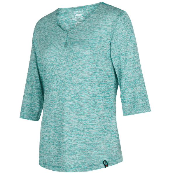 Tricou cu mânecă scurtă La Sportiva Wildflower T-Shirt Women Lagoon