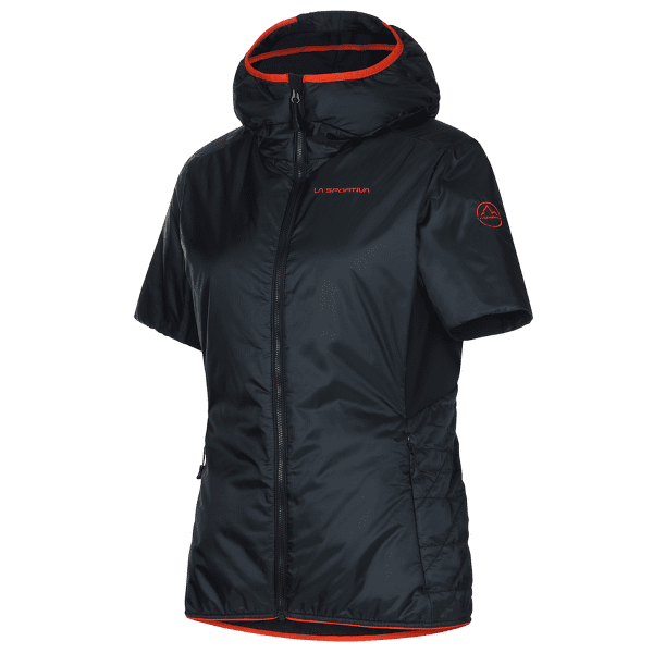 Vesta La Sportiva ASCENT PRIMALOFT® VEST Women Black/Cherry Tomato