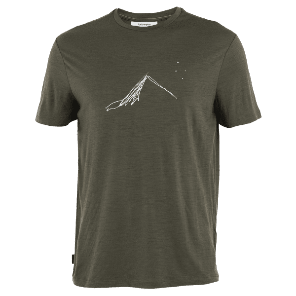 Tricou cu mânecă scurtă Icebreaker Merino 150 Tech Lite SS Tee Southern Constellation Men LODEN