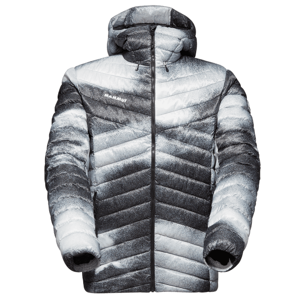 Jachetă Mammut Albula IN Hooded Jacket Grain Men black-white 0047