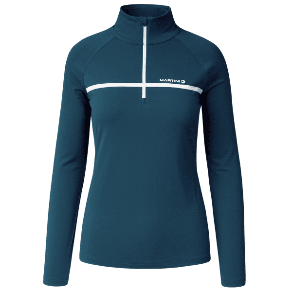 Tricou cu mânecă lungă Martini DESIRE HALFZIP SHIRT Women poseidon