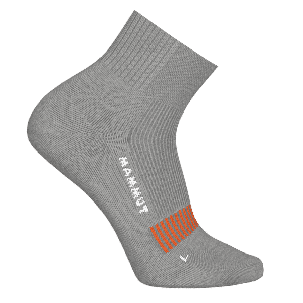 Șosete Mammut Hiking Full Cushion Quarter Socks 00824 alloy-tangerine-white