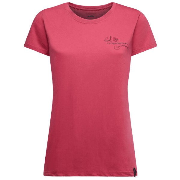 Tricou cu mânecă scurtă La Sportiva CLIMB FLOWER T-SHIRT Women Rosebay