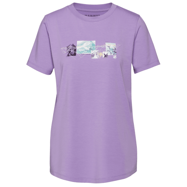 Tricou cu mânecă scurtă Mammut Mountain T-Shirt Women 3308m 6434 lavandin