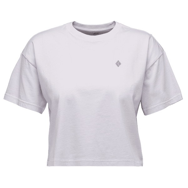 Tricou cu mânecă scurtă Black Diamond Diamond Crop SS Tee Women Soft Lilac