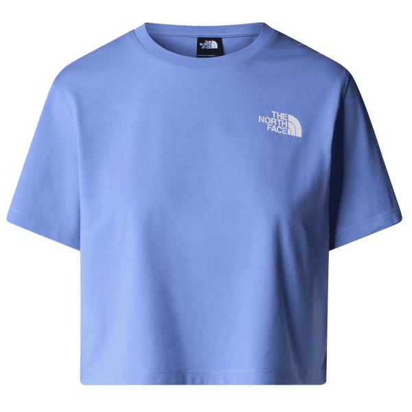 Tricou cu mânecă scurtă The North Face SIMPLE DOME CROPPED SLIM TEE Women 0YI VIRTUAL BLUE