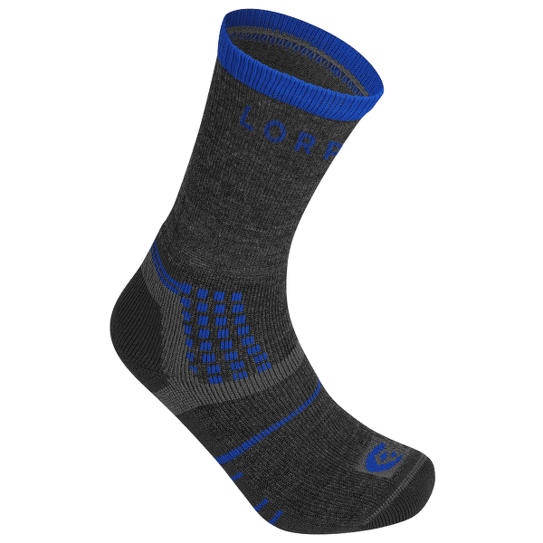 Șosete Lorpen T3 MIDWEIGHT HIKER Men CHARCOAL/BLUE