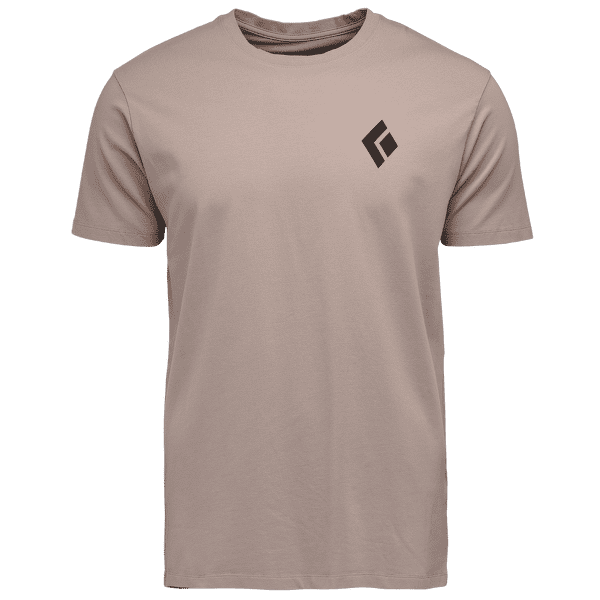 Tricou cu mânecă scurtă Black Diamond SS Equipment For Alpinist Tee Men Pale Mauve