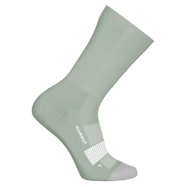 Șosete Mammut All-Mountain Targeted Cushion Merino Crew Socks 1315 silver sage-white