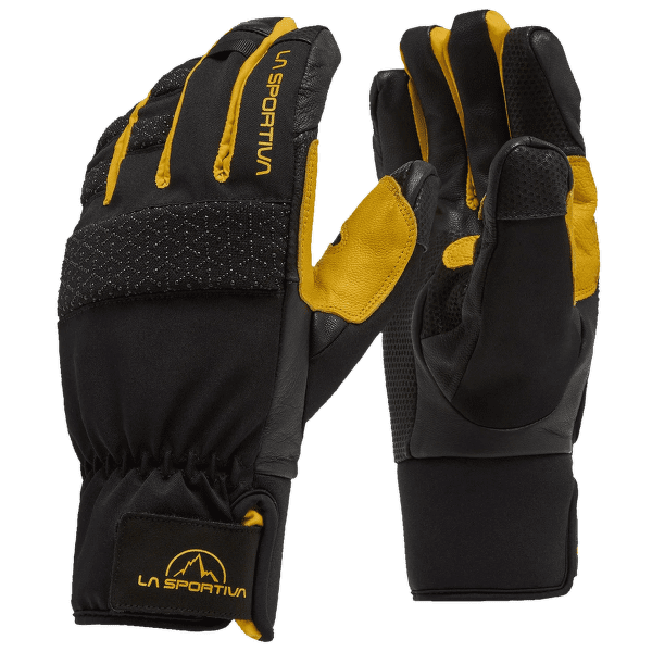 Mănuși La Sportiva SUPERCOULOIR INSULATED GLOVES Black/Yellow