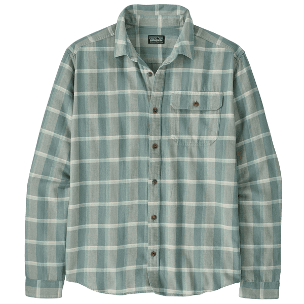 Cămașă cu mânecă lungă Patagonia Long-Sleeved Cotton in Conversion Lightweight Men Marine Layer: Blue Sage
