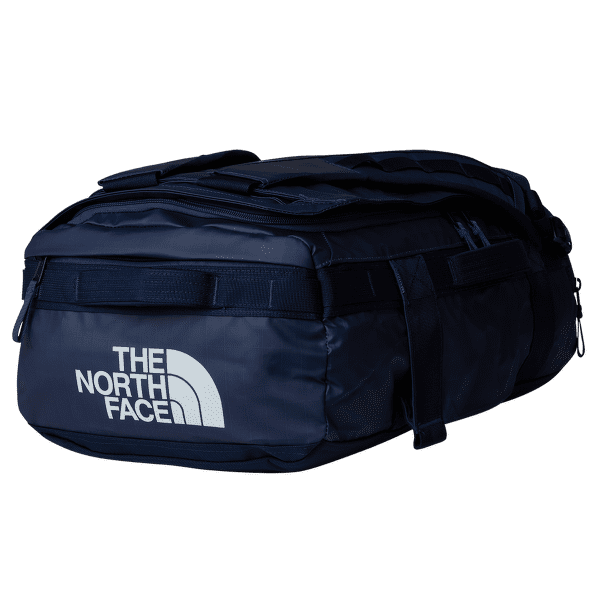 Geantă The North Face BASE CAMP VOYAGER DUFFEL 32L SHADY BLUE/SUMMIT NAVY