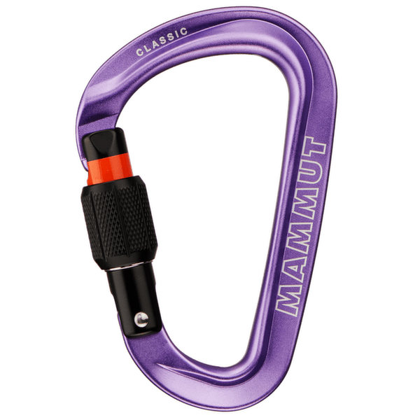 Carabină Mammut Classic HMS Screwgate Carabiner Screw Gate alpine calamint