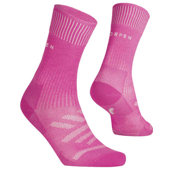 Șosete Lorpen Made Run Crew 5833 FUCHSIA PINK