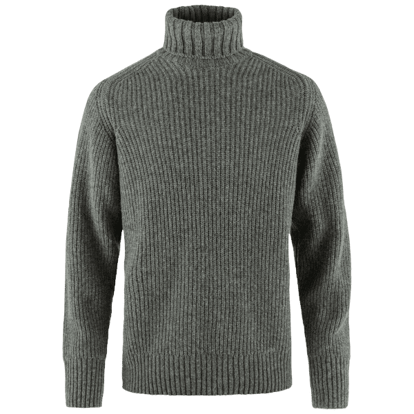 Pulover Fjällräven Övik Roller Neck Sweater Men Grey-Melange