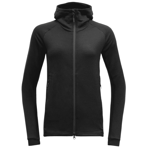 Hanorac Devold Nibba Merino Jacket Hood Women 960A CAVIAR