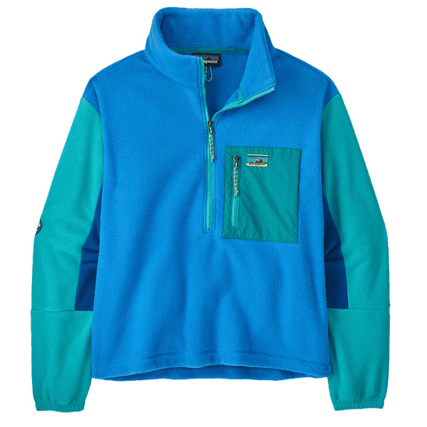 Hanorac Patagonia Microdini 1/2 Zip Pullover Women Vessel Blue