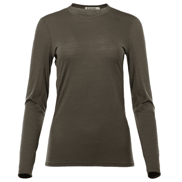 Tricou cu mânecă lungă Aclima LightWool Undershirt Long Sleeve Women Tarmac