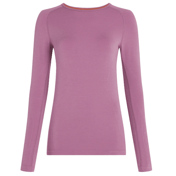 Tricou cu mânecă lungă Icebreaker Merino 260 ZoneKnit™ Seamless LS Crewe Women DECO