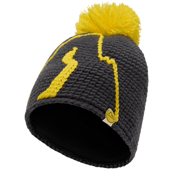 Căciuli La Sportiva DORADO BEANIE Carbon/Yellow