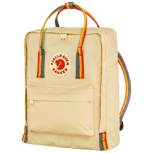 Rucsac Fjällräven Kanken Rainbow Light Oak-Rainbow Pattern