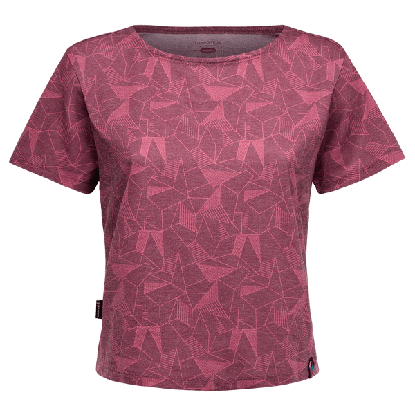 Tricou cu mânecă scurtă La Sportiva Dimension T-Shirt Women Redwood/Rosebay