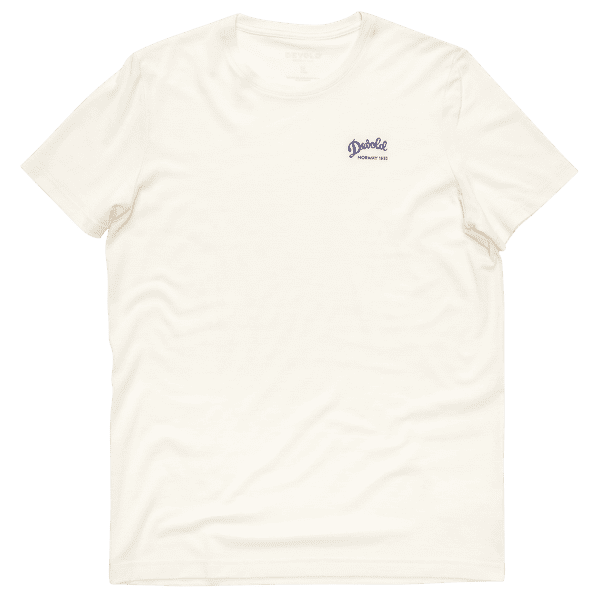 Tricou cu mânecă scurtă Devold Classic Script Tee Men 001A WHITE