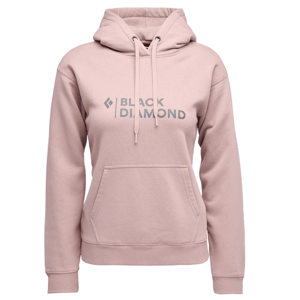 Hanorac Black Diamond Mini Stacked Pullover Hoody Women Pale Mauve