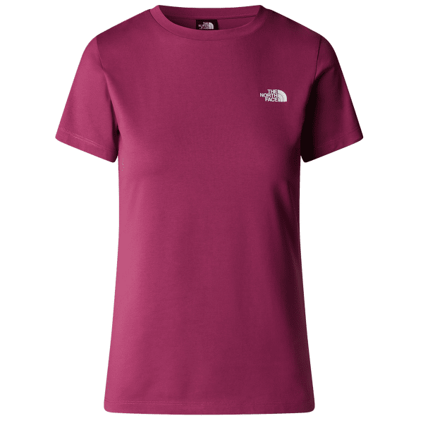 Tricou cu mânecă scurtă The North Face S/S SIMPLE DOME SLIM TEE Women 6EO CYBER BERRY
