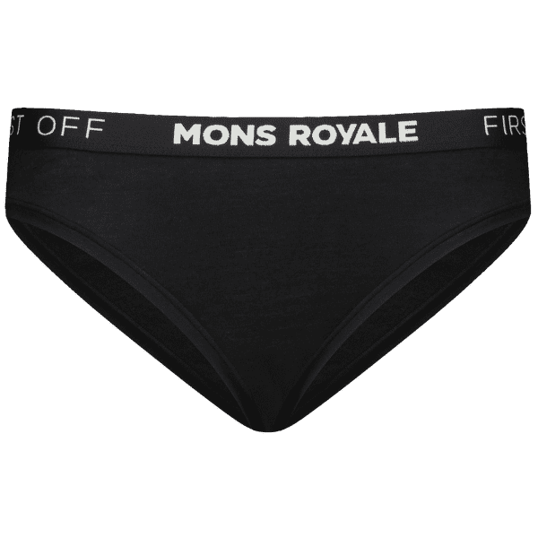 Chiloți Mons Royale Folo Merino Briefs Black