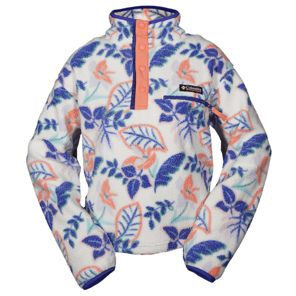 Hanorac Columbia Helvetia™ II Printed Cropped Half Snap Women Sea Salt Pastel 125