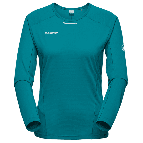 Tricou cu mânecă lungă Mammut Aenergy FL Longsleeve Women 40320 deep teal