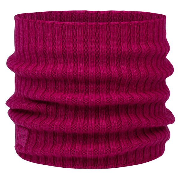 Bandă pentru gât Buff Knitted Neckwarmer Norval Graphite NORVAL ORCHID