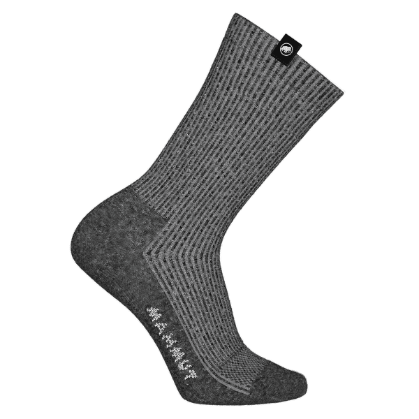 Șosete Mammut HIKING FULL CUSHION CREW SOCKS black-white 0047