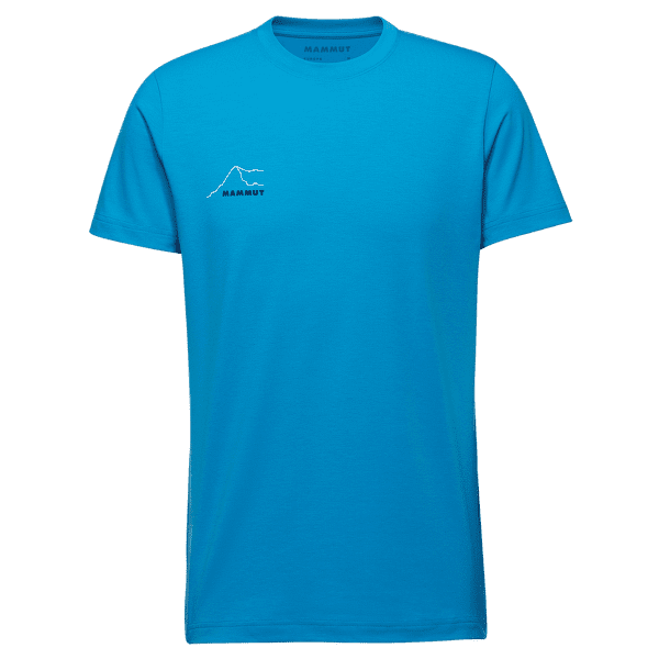 Tricou cu mânecă scurtă Mammut Mountain T-Shirt Eiger Men glacier blue