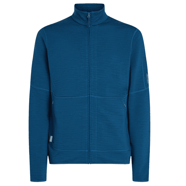 Hanorac Icebreaker Merino 400 RealFleece™ Descender LS Zip Men ATLANTIS