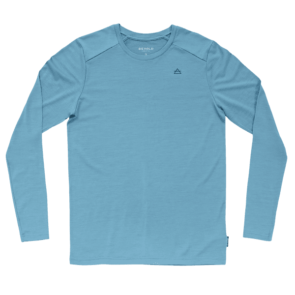 Tricou cu mânecă lungă Devold Premium LS Men 247A SKYBLUE