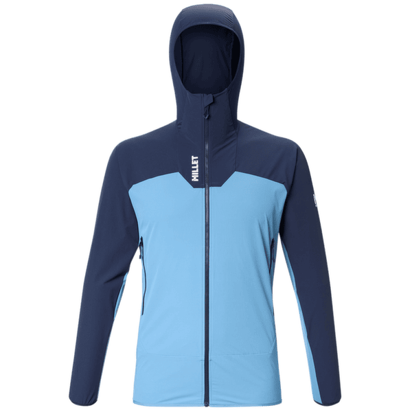 Jachetă Millet KAMET XCS LIGHT HOODIE Men CORONET BLUE/SAPHIR