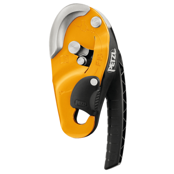 Frână Petzl RIG Yellow