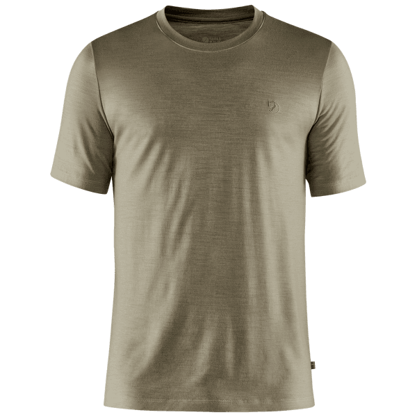 Tricou cu mânecă scurtă Fjällräven Abisko Wool SS Men Light Olive