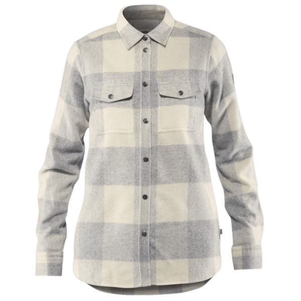 Cămașă cu mânecă lungă Fjällräven Canada Shirt LS Women Fog-Chalk White