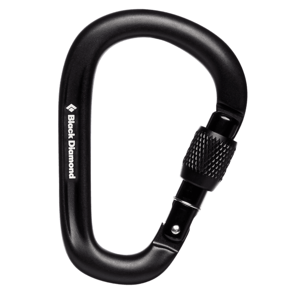 Carabină Black Diamond PEARLOCK SCREWGATE Black