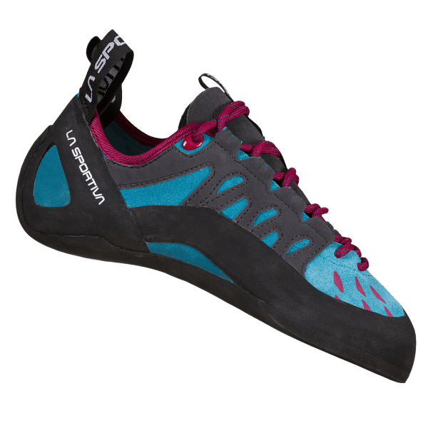 Cățărători La Sportiva Tarantulace Women (30M) Topaz/Red Plum