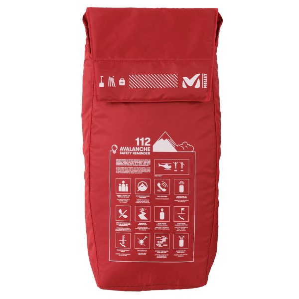 Copertă Millet SAFETY POCKET RED - ROUGE